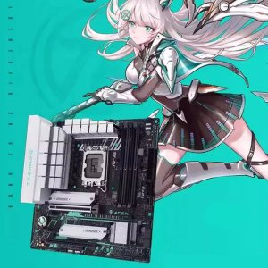 에이수스 ASUS TUF GAMING B760M WIFI D4 PC 메인보드와 인텔 CPU 세트