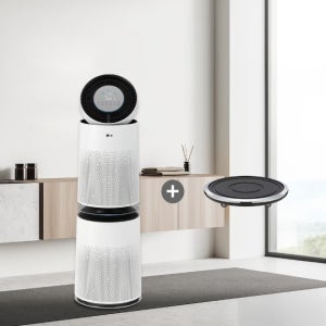 LG 퓨리케어 360 공기청정기 AS305DWWA+PWH8DBA 무빙휠 포함 / 포토리뷰 사은품 증정!