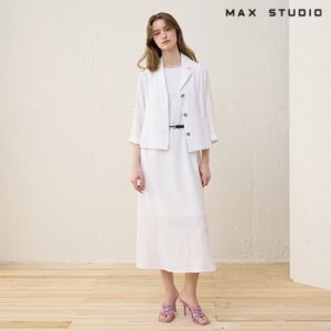막스스튜디오 25SS 썸머 셋업 4PCS (재킷+팬츠+원피스+벨트) TV상품