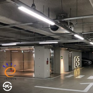 LED 고효율 멜코 주차장등 40W / 다용도 일자 레이스웨이 주광색 5700K