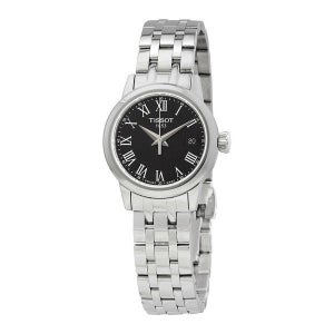 티쏘 클래식 드림 레이디 블랙 다이얼 시계 744333 쿼츠 블랙다이얼 검판 T129 210 11 053 00 130600314