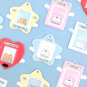 마이 엔젤 증명사진 미니 포토 홀더 5종 세트, 대시앤도트