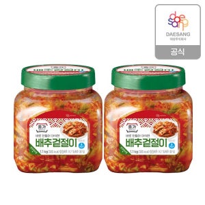 종가 배추겉절이1.1kg X 2개 TV상품