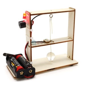 DIY 나무 지진 경보기 만들기(1인용 포장)