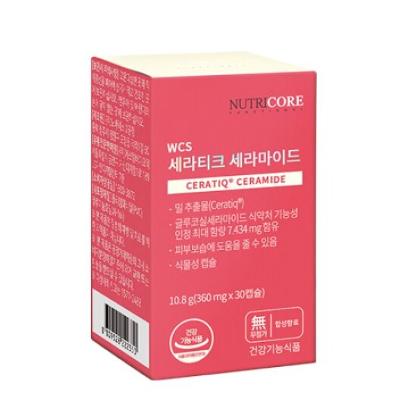 뉴트리코어 뉴트리코어 먹는 세라티크 세라마이드 30캡슐