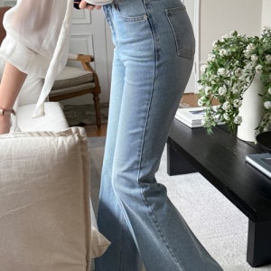 모디부츠컷데님팬츠(코튼100%)