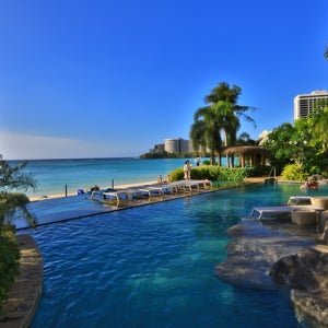 괌 오후5/6일 두짓타니호텔 디럭스오션프론트룸 미니바 레이트체크아웃