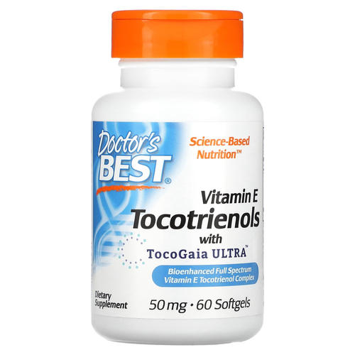 <b>닥터스</b>베스트 <b>비타민E</b> 토코트리에놀 TocoGaia 울트라 50mg 60정