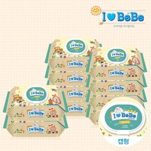 아이러브베베 아이러브베베 아이러브베베 물티슈 72매 캡형 10팩(아이보리)