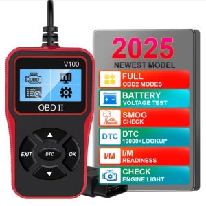 (NEW) OBD2 V100 디지털 자동차 정밀 스캔 진단 테스트기 (차량오류/배터리)