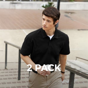 [2PACK] 드라이핏 피케 맨즈 폴로 숏슬리브