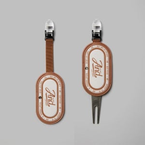 [앤드골프] Calligraphy Putter Keeper White Brown AG25ACPK12