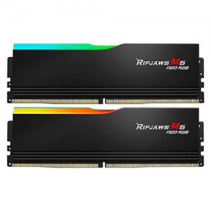 G.SKILL DDR5-6000 CL28 RIPJAWS M5 NEO RGB 블랙 패키지 (64GB(32Gx2))