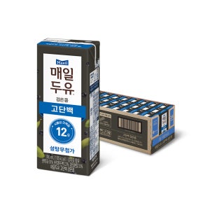 매일유업 매일두유 고단백 검은콩 190ML 24팩