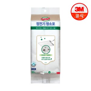 3M 대형 재활용 PET 정전기 청소포 30매