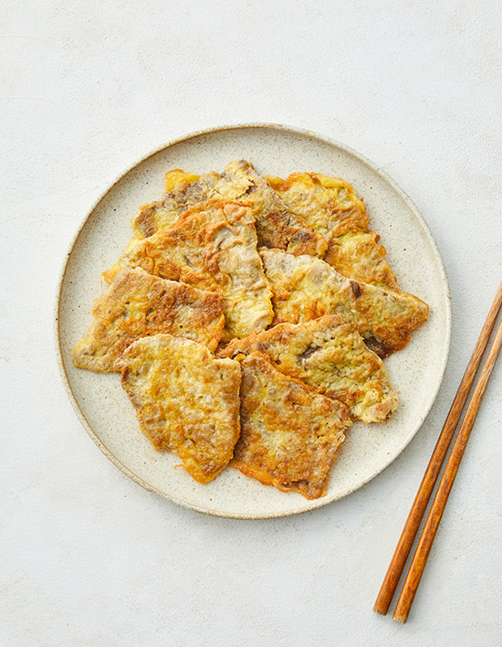 단골식당 부드러운 소고기 육전 성분 분석