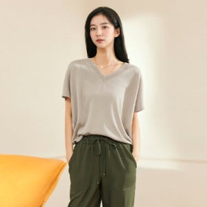 [르포엠]아이라 웨이브 캡소매 돌먼 니트 3종세트