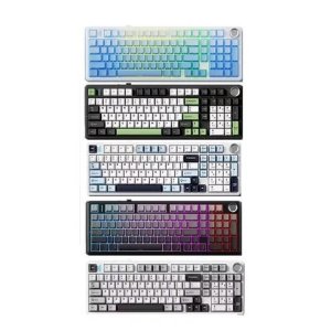 AULA 성시축 독거미 F99 PRO 무선 기계식 키보드 노브포함 2U0배열 8000mAh용량