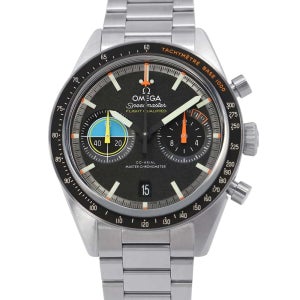 OMEGA Speedmaster Pilot Co-Axial Chronometer 크로노그래프 W40.85mm 스테인리스 스틸 블랙 다이얼 332.10.41.51.01.002