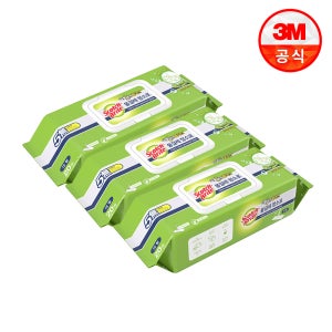 3M 물걸레 청소포 더블액션 대형 20매(3개)