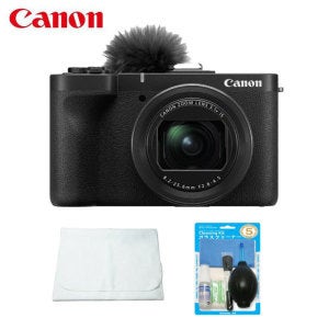 캐논 PowerShot 파워샷 V1 캐논코리아 정품 고급포켓융+크리너세트_J