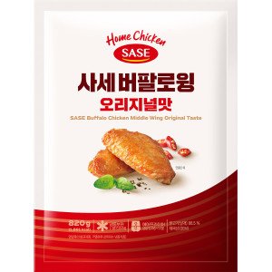 사세 사세 버팔로 윙 오리지널맛 820g 1봉 바베큐/튀김/안주/날개