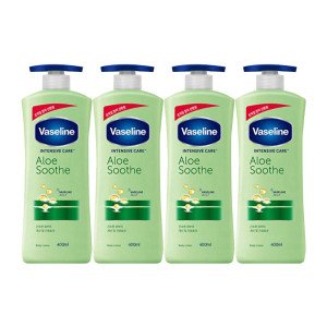 바세린 바세린 인텐시브 케어 알로에 수드 로션 400ml x4개