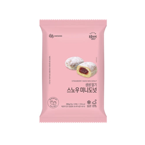 복음자리 생생 딸기 스노우 미니도넛
