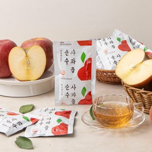 청순한농부 특가판매 / 영주 순수 100% 사과즙 100포