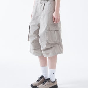 [더콜디스트모먼트] TCM easy cargo half pants (grey beige) 25040730