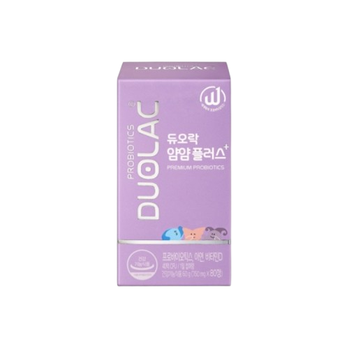 듀오락 얌얌<b>플러스</b> 750mg x 80정, 1개