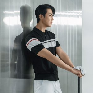남성 블럭배색 풀오버(X1SPU2335BK)