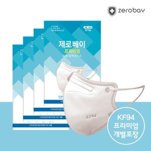제로베이 새부리형 KF94 프리미엄 마스크 대형 100매 제로베이