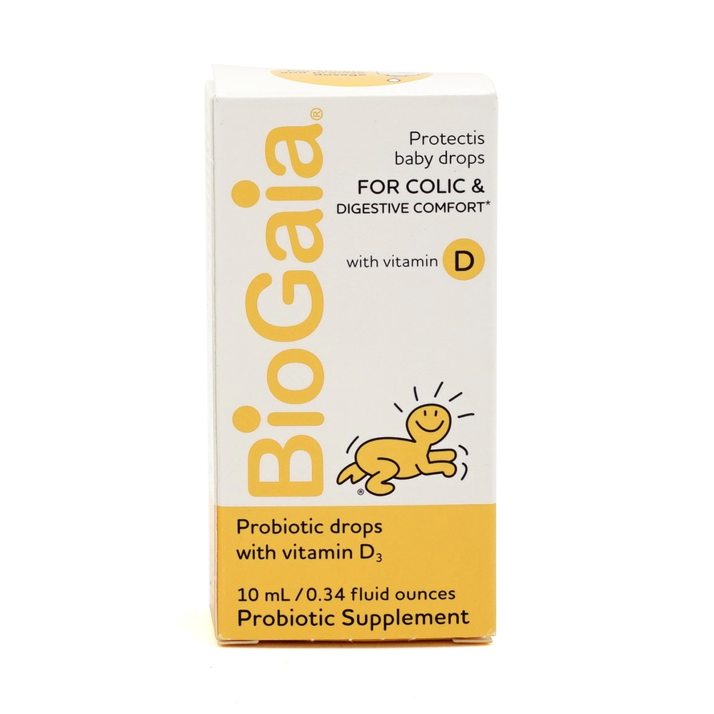 바이오<b>가이아</b> 프로텍티스 베이비드롭 <b>비타민 D</b> 함유 10ml, 2개