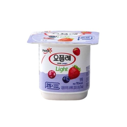 요플레  라이트 슈퍼베리 성분 분석