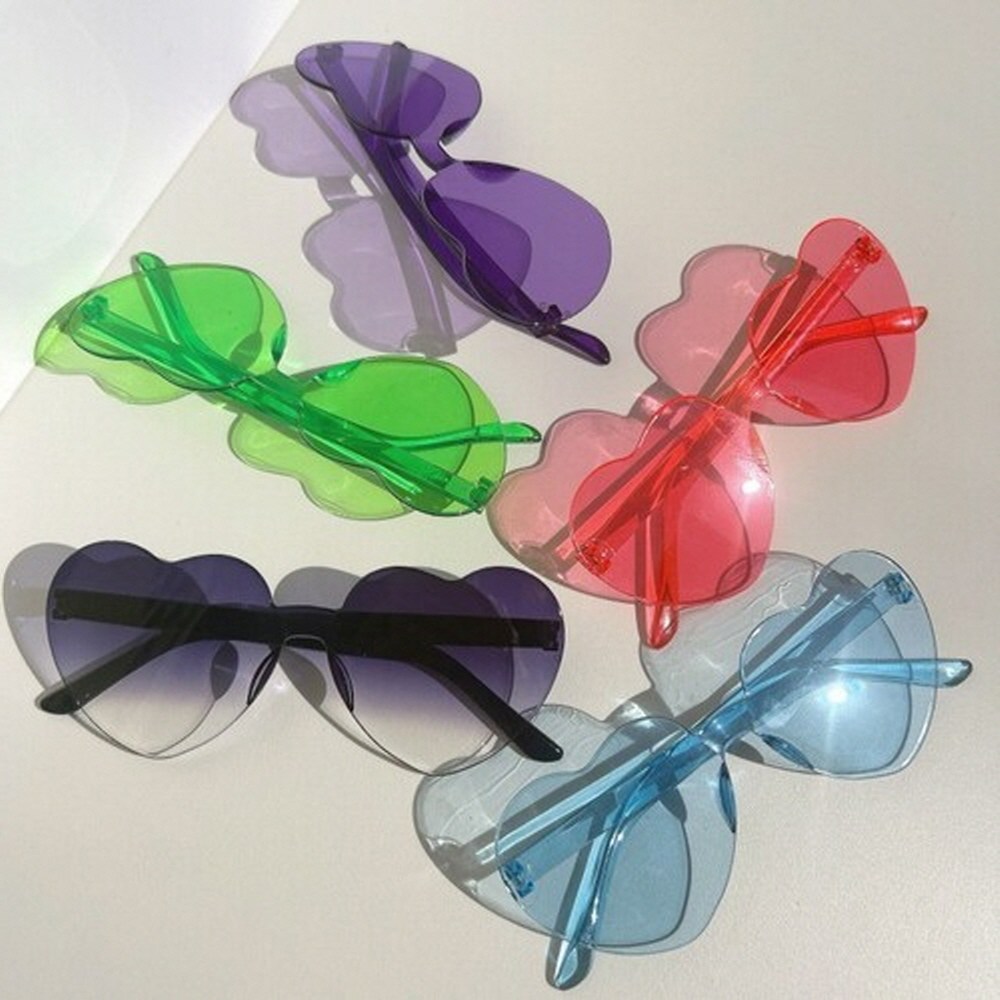 하트 선글라스 여름 휴가용품 여행지 사진소품 바캉스 필수템 패션템