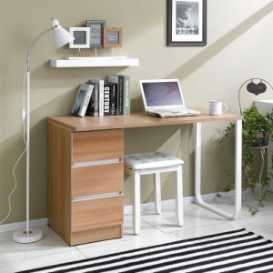 마리 원룸 중학생 공부방 철제 책상 1인용