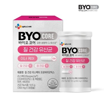 바이오코어 <b>질</b> 건강 유산균 1박스/1개월분