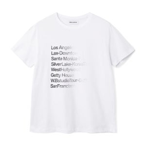 밀로 아카이브 페이디드 로스앤젤레스 티셔츠 화이트 CSMTSML363WHT