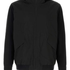 보스 블랙 스트레치 폴리에스터 칼디노 재킷 50518141 001