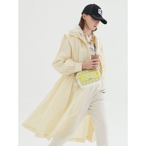 [에고이스트] 소매 볼륨 밴딩 롱 트렌치 코트 EN2WZ364