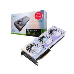 COLORFUL iGame 지포스 RTX 4060 Ti ULTRA OC D6 8GB White 피씨디렉트 -M  RTX 4060 Ti ULTRA White