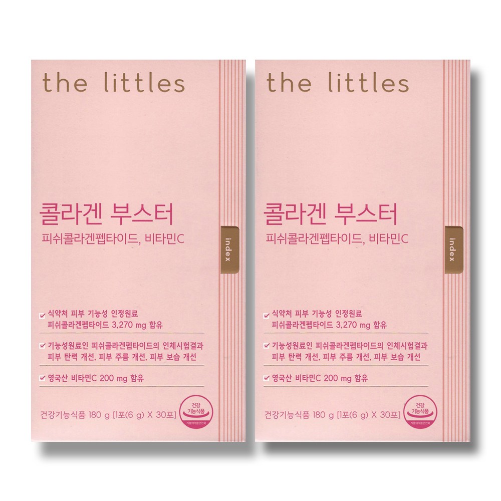 <b>더리틀스 콜라겐</b>부스터 30포  180g  2개