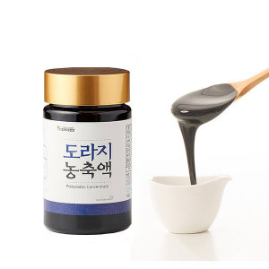 <b>도라지청년 도라지</b>청100% <b>도라지농축액</b>250g 3병 서민갑부