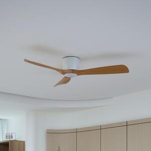Lucande 유럽 명품 수입 고급조명 실링팬 Lucande LED 천장 선풍기 Moneno 흰색/목재 색상 DC 조용함