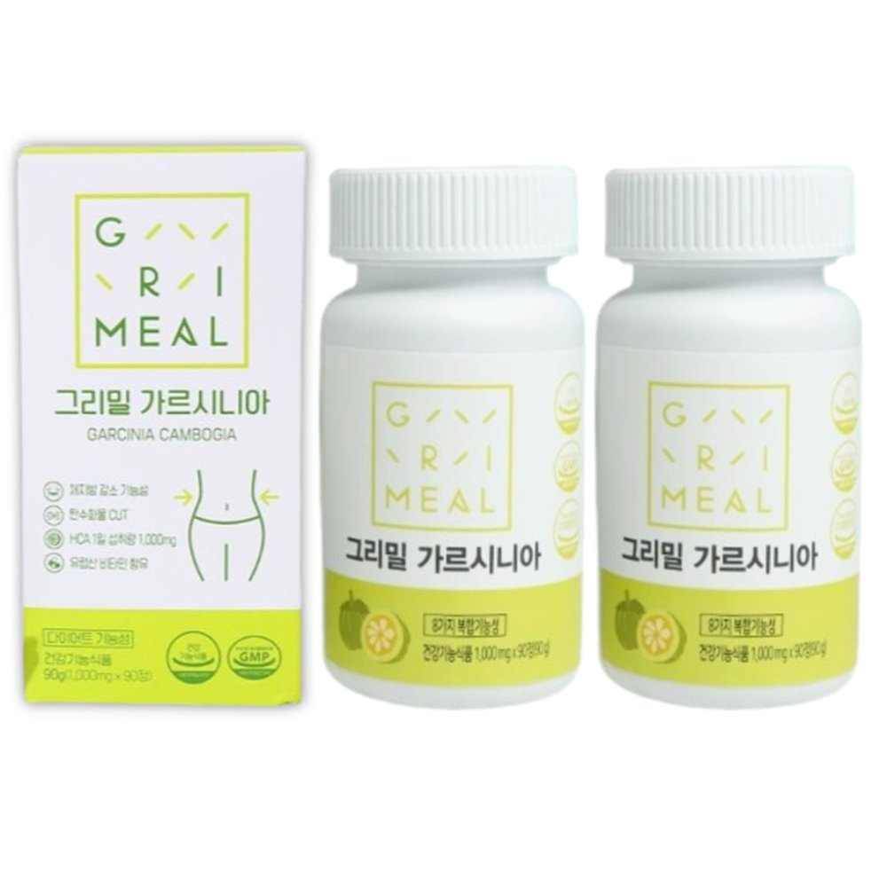 <b>그리밀</b> 가르시니아 캄보지아 <b>체지방</b> 1000mg 총 180정  1정  1개