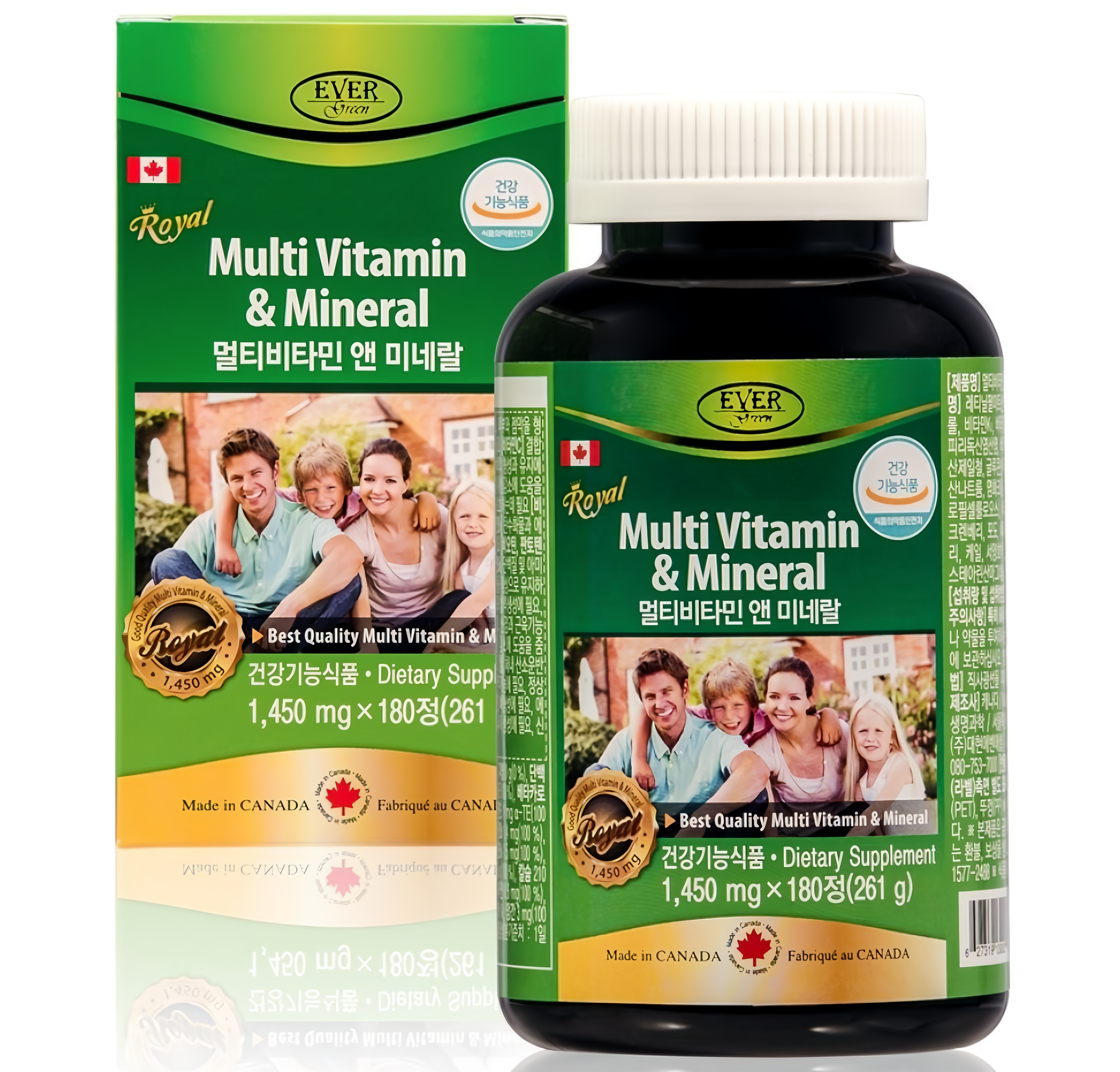 <b>에버그린</b> 로얄 멀티비타민 앤 미네랄  261g  1개