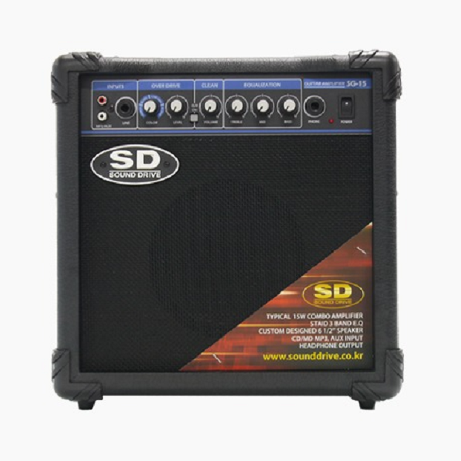 사운드드라이브 SG-15 일렉기타앰프 sound Drive SG15 전자기타앰프 메이플시티