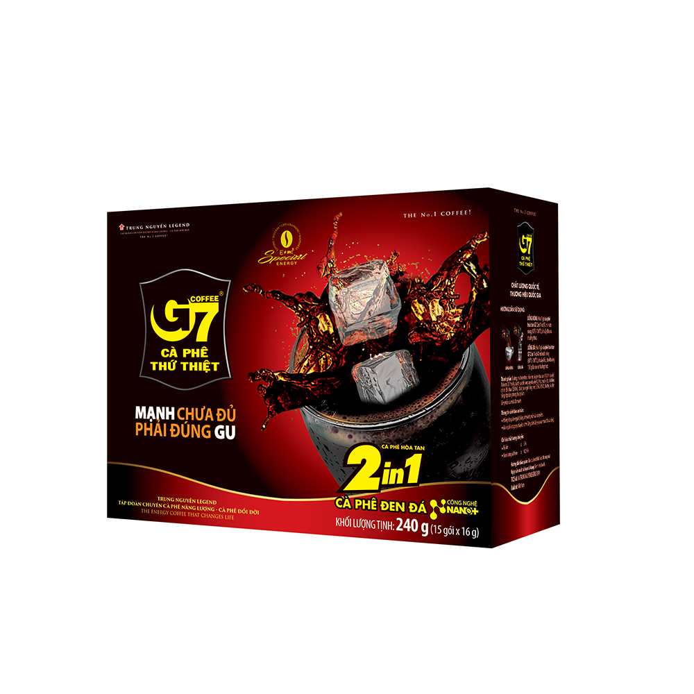 G7 2in1 커피&슈가 성분 분석