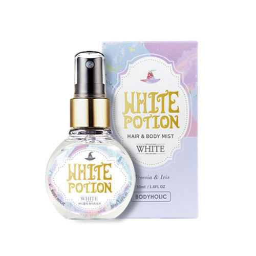바디홀릭 화이트포션 바디미스트 화이트부케향, 50ml, 2개